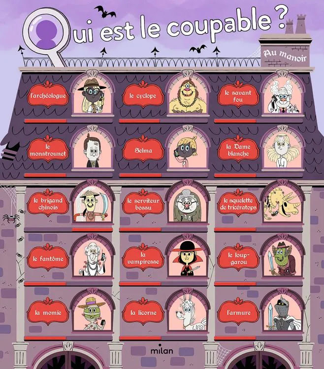 Qui est le coupable ? Le manoir