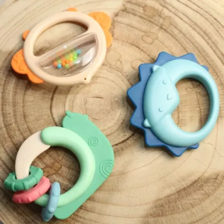 3 hochets animaux