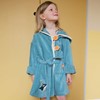 Peignoir orque couleur océan - 2/4 ans 1