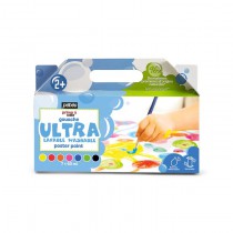 7 gouaches ultra lavables